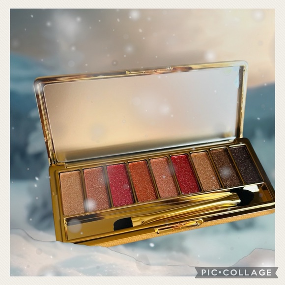 NWT NIB Glittery Glamorous Sparkling 9 Color Eyeshadow Palette - Picture 4 of 16